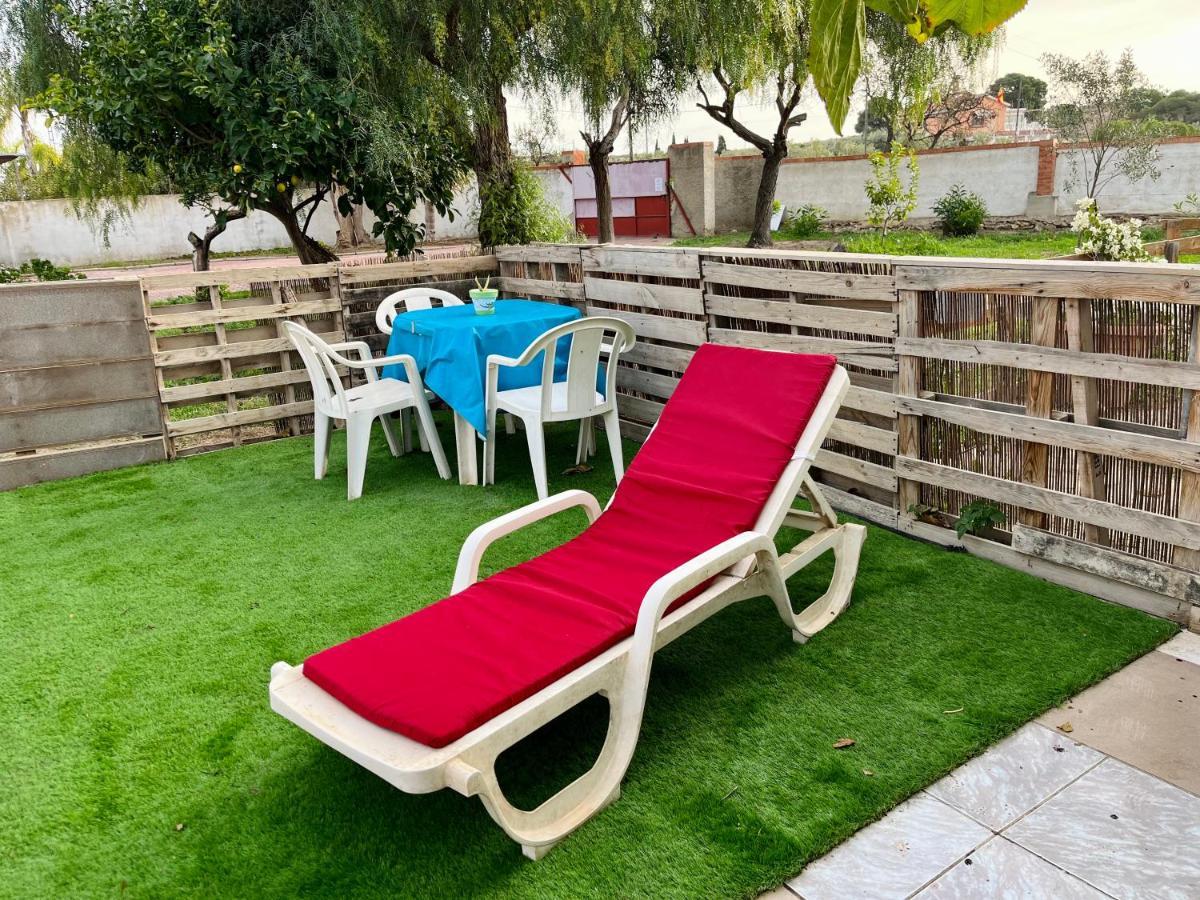 Estudio Adosado Acogedor Con Jardin, Barbacoa Y Parking Privado 알리칸테 외부 사진